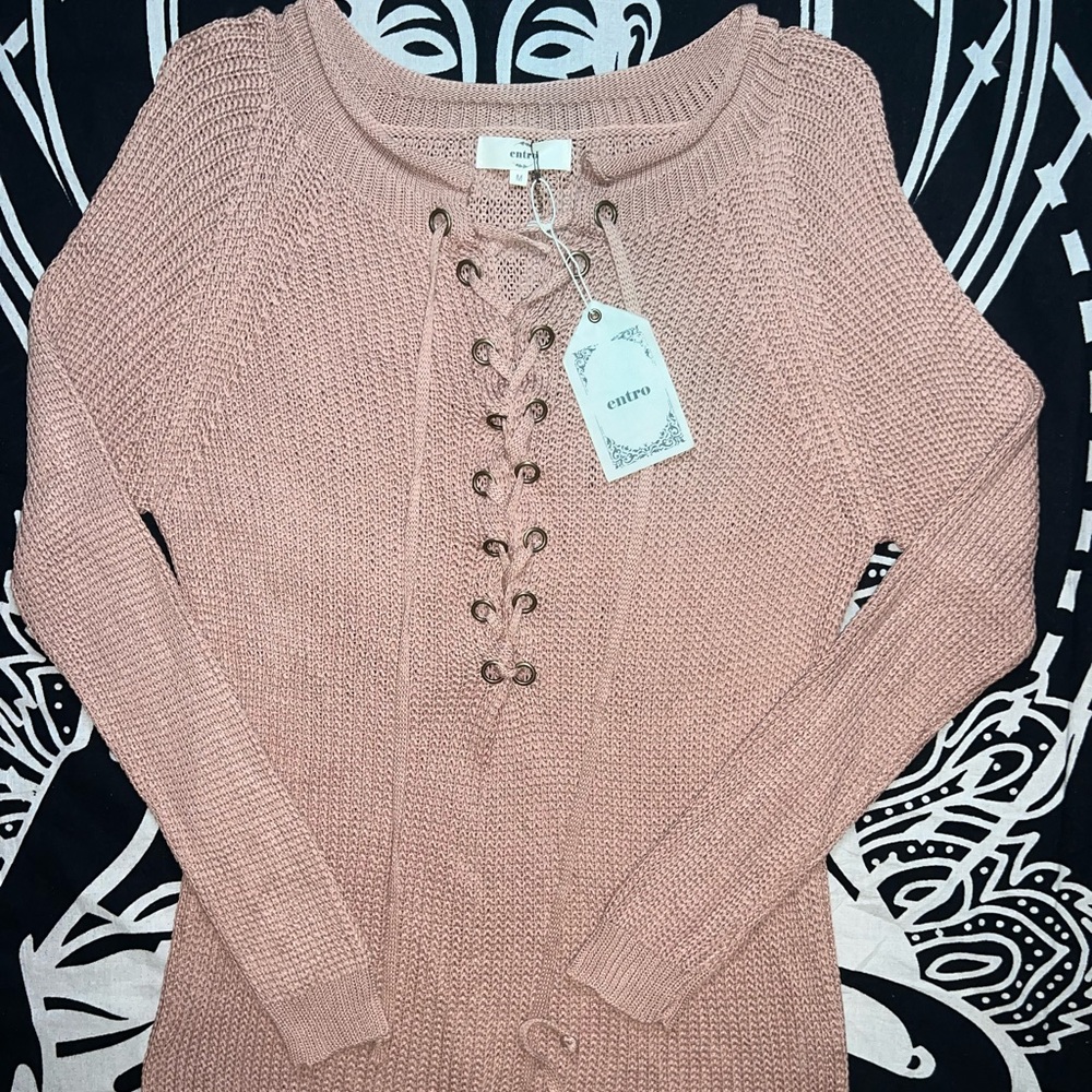 Knitted Sweater.